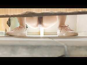 商场女厕全景偷拍短裙美女的极品小美鲍